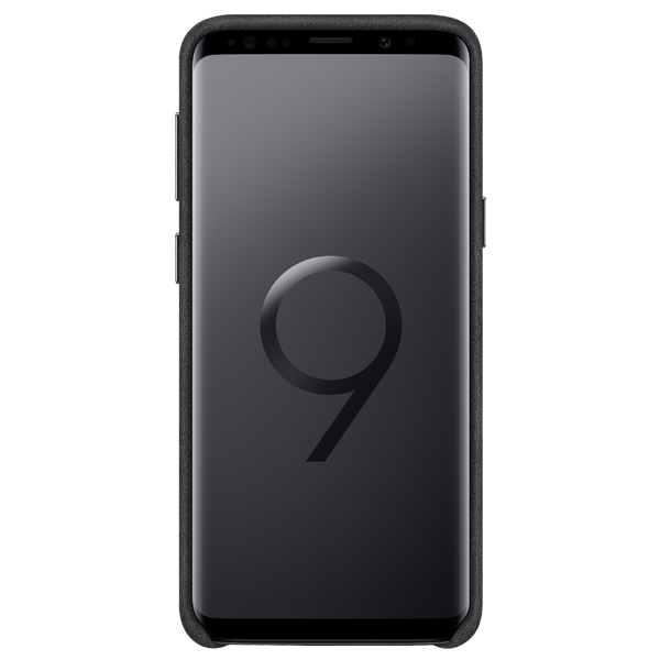 Samsung Alcantara Cover Black Galaxy S9