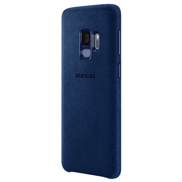 Samsung Alcantara Cover Blue Galaxy S9