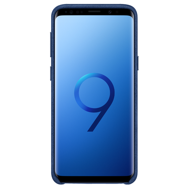 Samsung Alcantara Cover Blue Galaxy S9