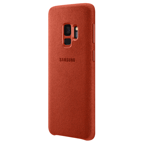 Samsung Alcantara Cover Red Galaxy S9