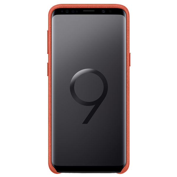 Samsung Alcantara Cover Red Galaxy S9