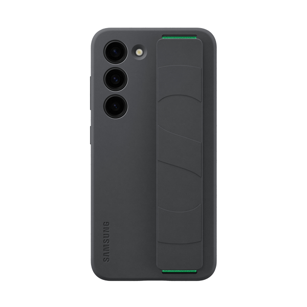 S23 5G Silicone Grip Case Black