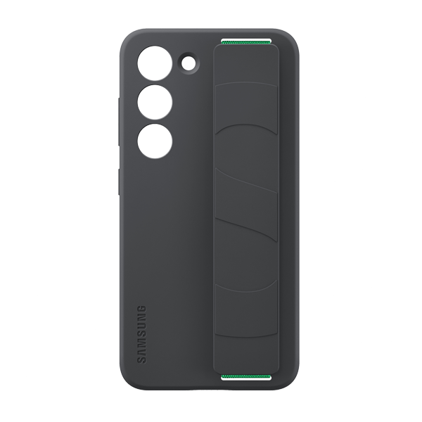 S23 5G Silicone Grip Case Black