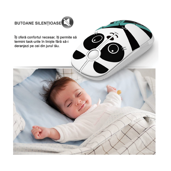 Super Touch mouse silent click panda