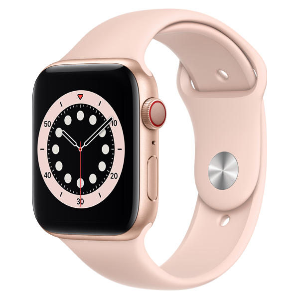 Apple Watch Series 6 Cellular cu eSIM 4G 44mm Gold Pink