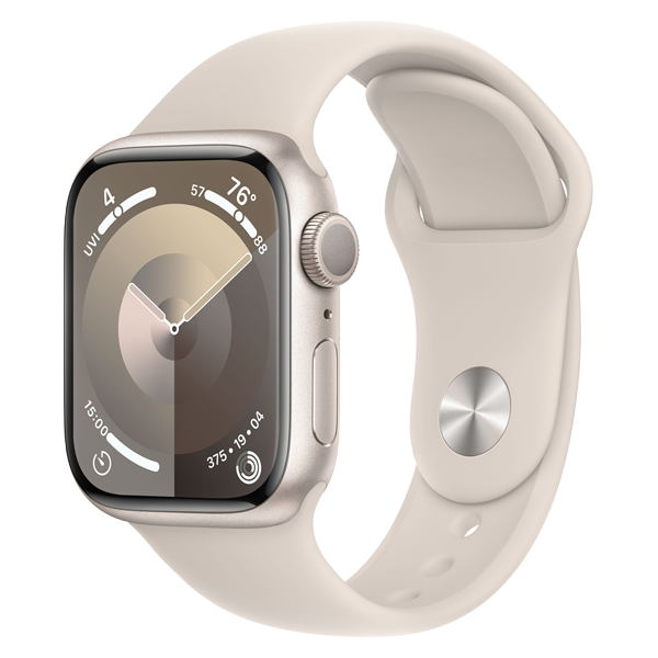 Apple Watch S9 Cellular 45mm Starlight Alum Starlight Sport ML