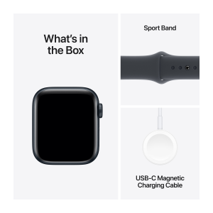 Apple Watch 10 GPS 42mm Jet Black Alu w Black SB M-L