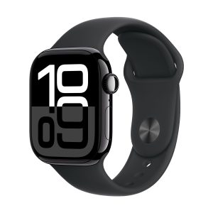Apple Watch 10 Cell 42mm JetBlack Alu w Black SB M-L
