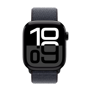 Apple Watch 10 Cell 42mm Jet Black Alu w Ink Sport Loop