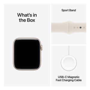 Apple Watch SE 3 GPS 44mm Star Alu SP M-L