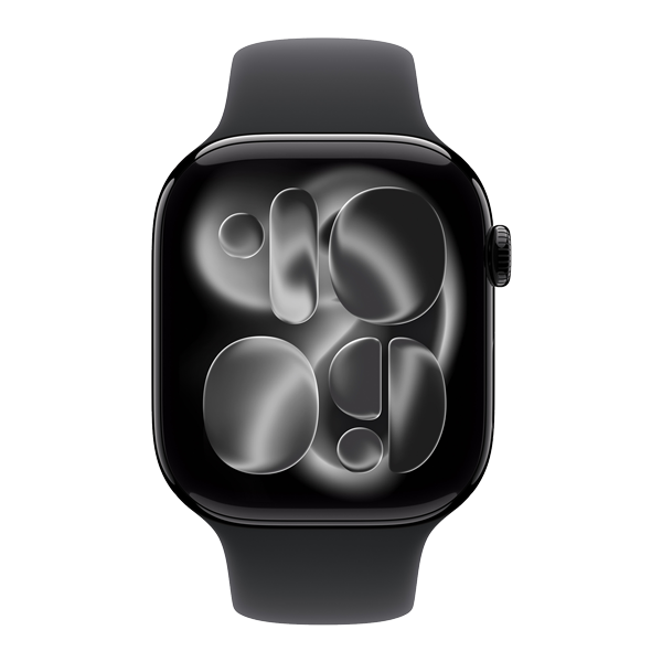 Apple Watch 11 Cell 46mm Jet Black Alu Black SP M-L MFC44ET
