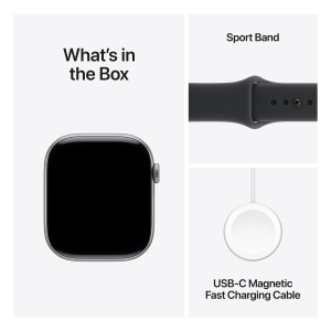 Apple Watch 11 Cell 46mm Space Grey Alu Black SP M-L