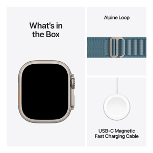 Apple Watch Ultra 3 49mm Nat Titan Blue AlpineLoop M
