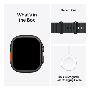 Apple Watch Ultra 3 49mm Black Titan Black OceanBand