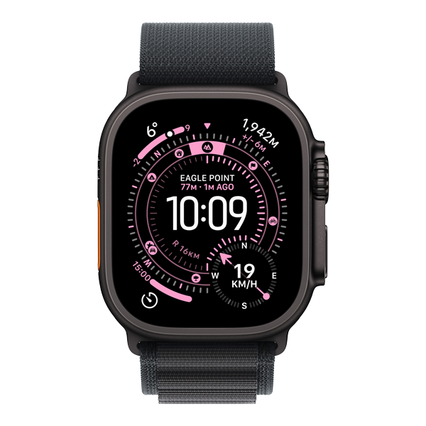Apple Watch Ultra3 49mm ブラック Apple Watch Ultra 3 49mm Black Titan Alpine Loop M MF0V4QP