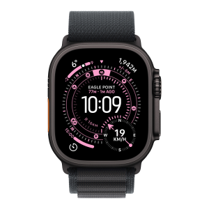 Apple Watch Ultra 3 49mm Black Titan Alpine Loop M