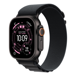 Apple Watch Ultra 3 49mm Black Titan Alpine Loop M