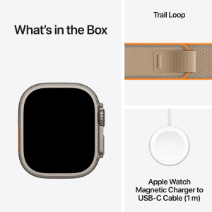 Apple Watch Ultra4 49mm Nat Titan Sand Trail Lp M L MJAQ4QP