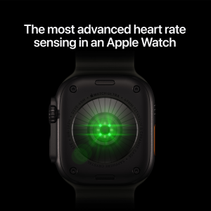 Apple Watch Ultra4 49mm Black Titan Burg Trail Lp ML MJC44QP