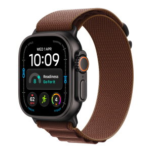 Apple Watch Ultra4 49mm Black Titan Burg Alpine Lp L MJC24QP