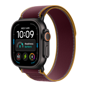 Apple Watch Ultra4 49mm Black Titan Burg Trail Lp ML MJC44QP
