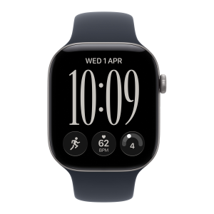 Apple Watch12 Cell 46mm SpaceGrey Alu NavyBlue Sp ML MJG74ET