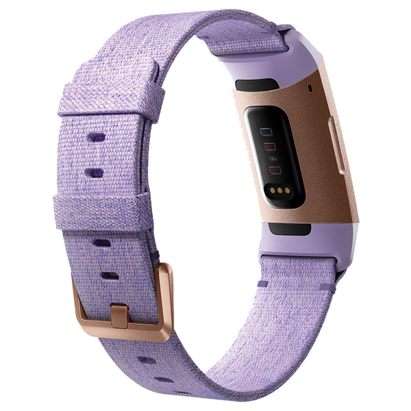 fitbit charge 3 woven band periwinkle