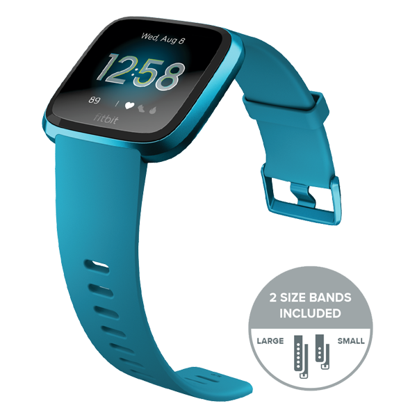 Fitbit Versa Lite Marina Blue Aluminum