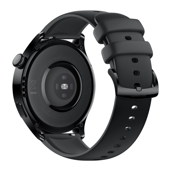 Huawei Watch 3 Black Fluoroelastomer