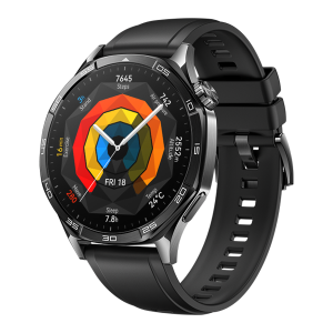 HUAWEI Watch GT5 46mm Black fluoroelastomer strap