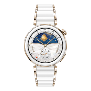 HUAWEI Watch GT5 Pro 42mm White Ceramic Titanium strap