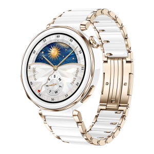 HUAWEI Watch GT5 Pro 42mm White Ceramic Titanium strap