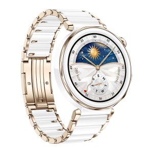 HUAWEI Watch GT5 Pro 42mm White Ceramic Titanium strap