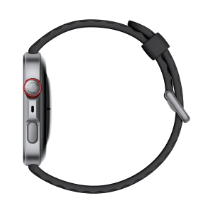 HUAWEI Watch Fit 4 Pro Black Fluoroelastomer Strap