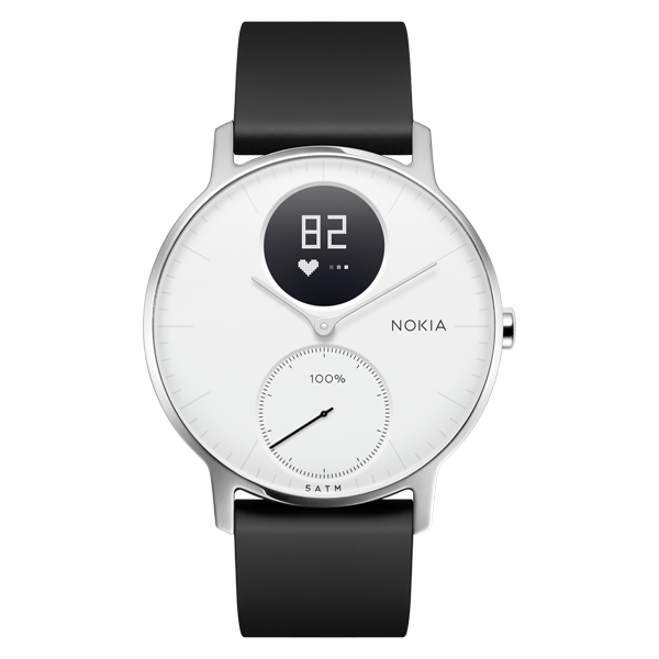 Nokia Smartwatch Steel HR 36mm White