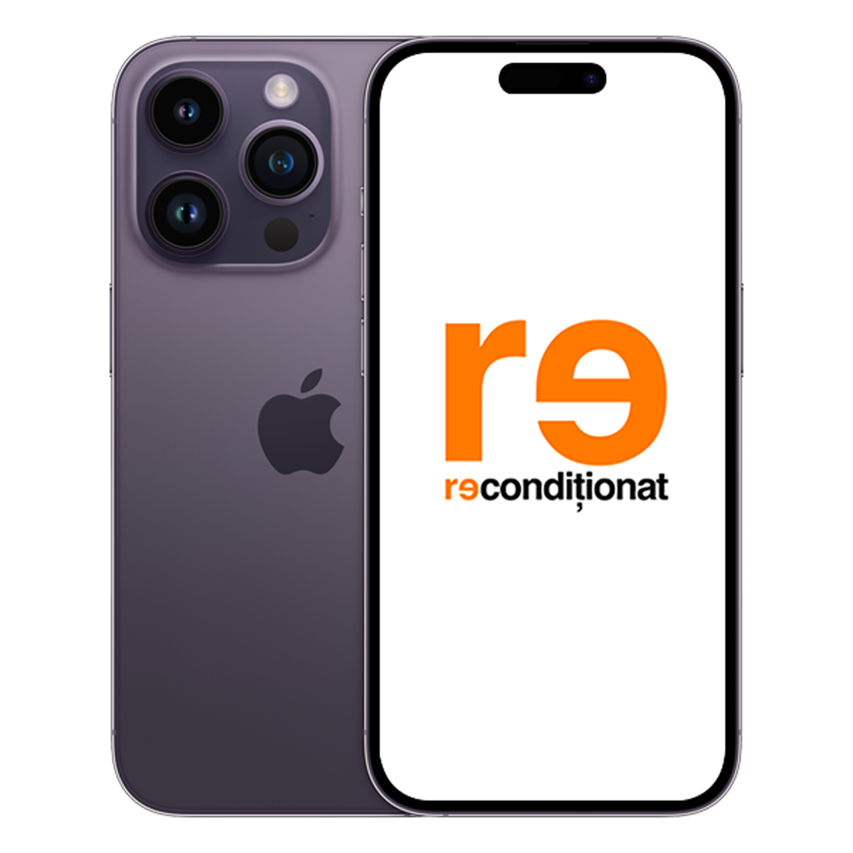 Apple iPhone 14 Pro 256GB Deep Purple Reconditionat