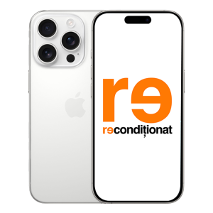 Apple iPhone 16 Pro Max 256GB White Titanium Reconditionat