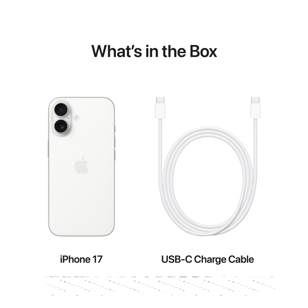 Apple iPhone 17 256GB White 5G MG6K4ZD