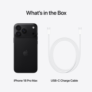 iPhone 18 Pro Max 256GB Black 5G