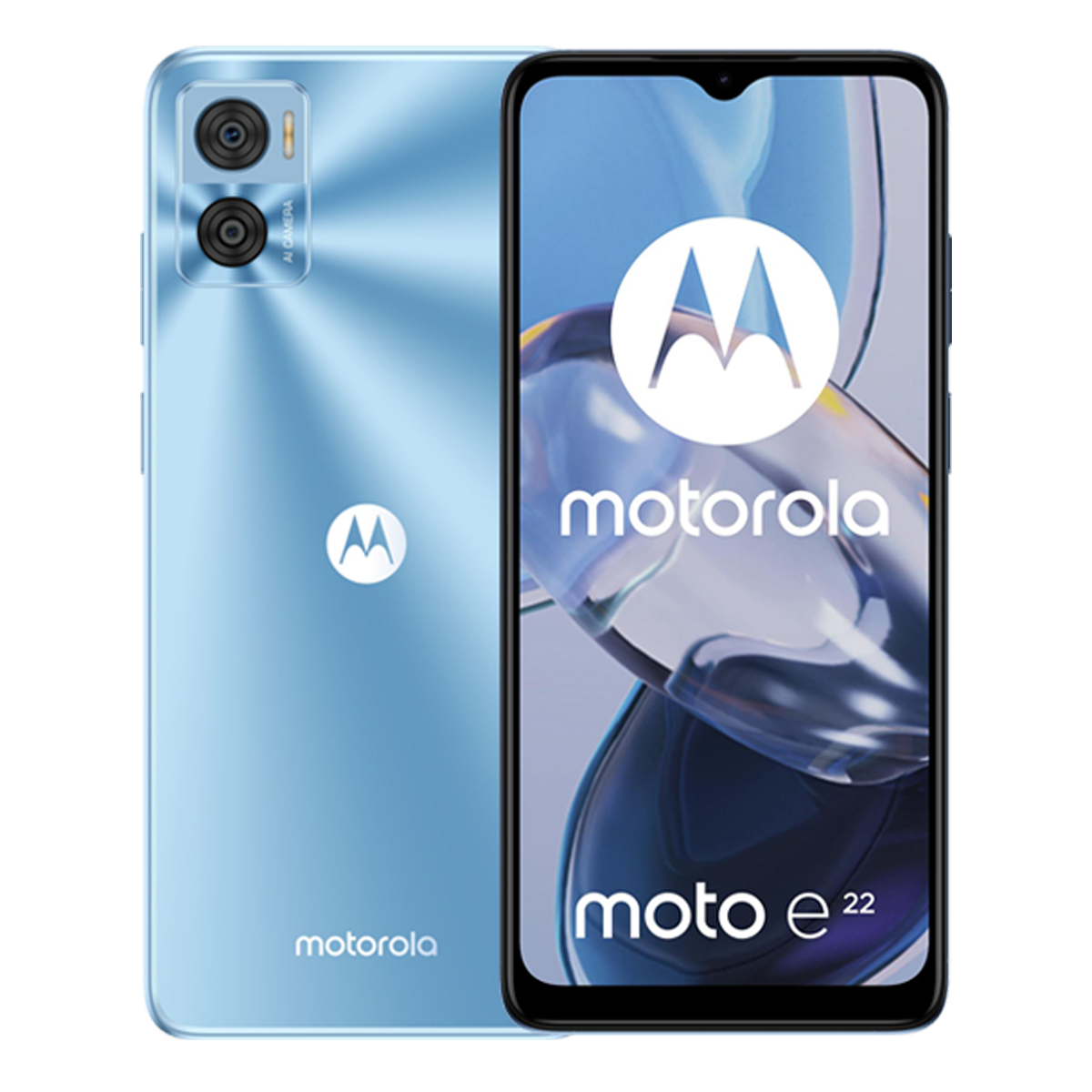 Motorola moto e22 64GB Dual SIM Crystal Blue