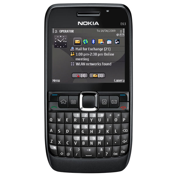 Nokia e63 код блокировки