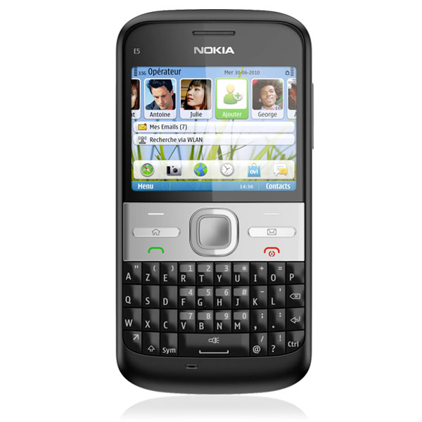 Nokia E5 black