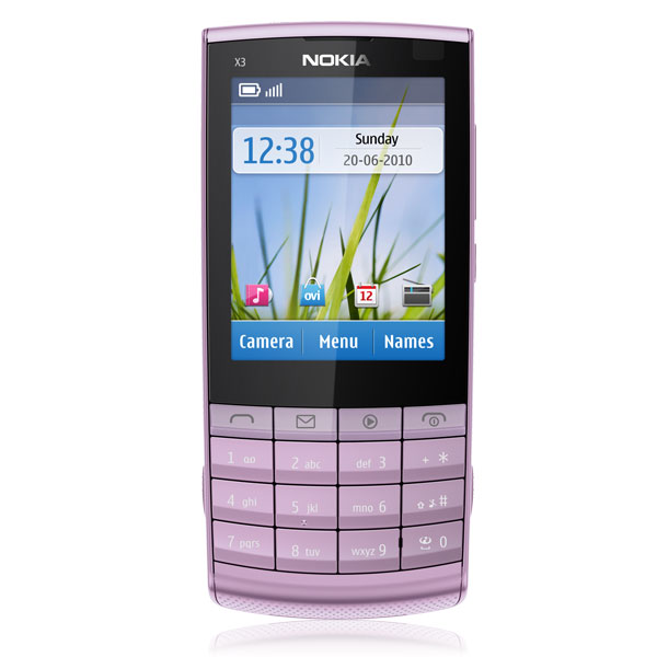 Nokia X3 Touch and Type liliac