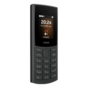 Nokia 105 4G Dual SIM 2025 Black