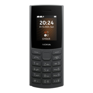 Nokia 105 4G Dual SIM 2025 Black