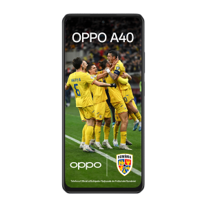 OPPO A40 128GB Dual SIM Sparkle Black Reconditionat