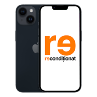 iPhone 14 128GB,Midnight,Reconditionat