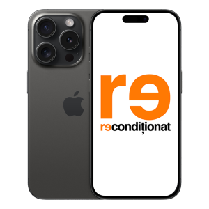 Apple iPhone 15 Pro Max 256GB Blue Titanium Reconditionat Premium