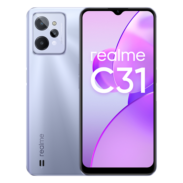 realme C31 64GB Light Silver