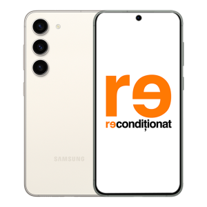 Samsung Galaxy S23 5G 128GB Dual SIM Cream Reconditionat Premium